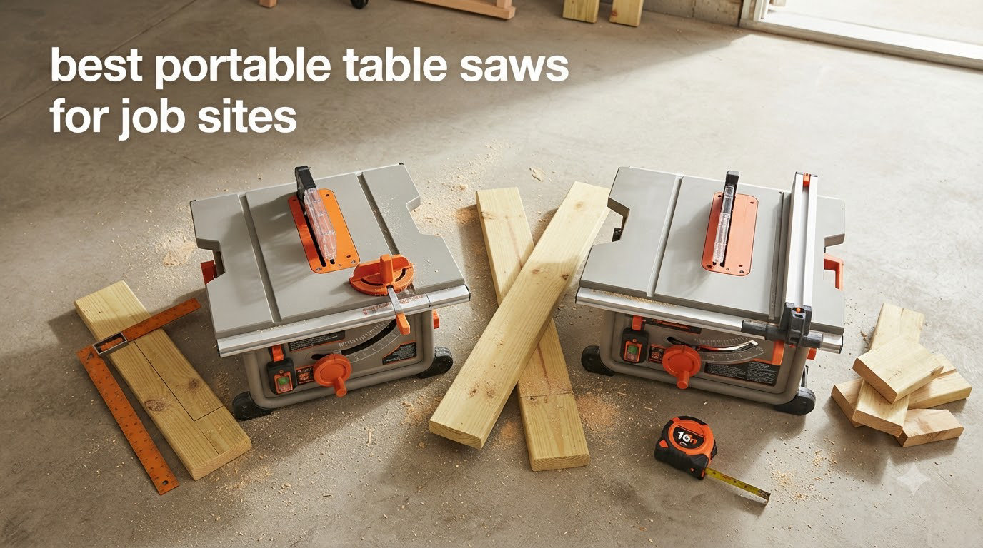 best portable table saws for job sites