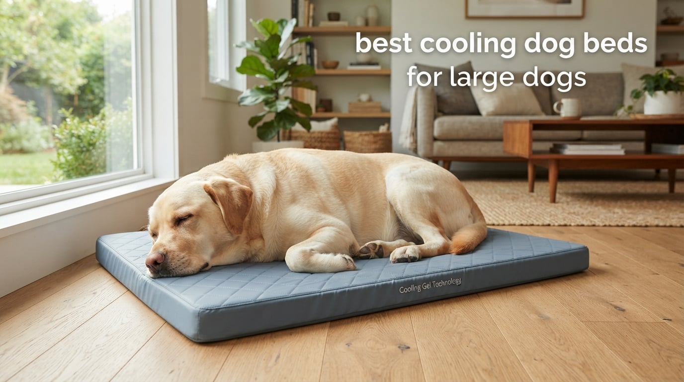 best cooling dog beds for large dogs