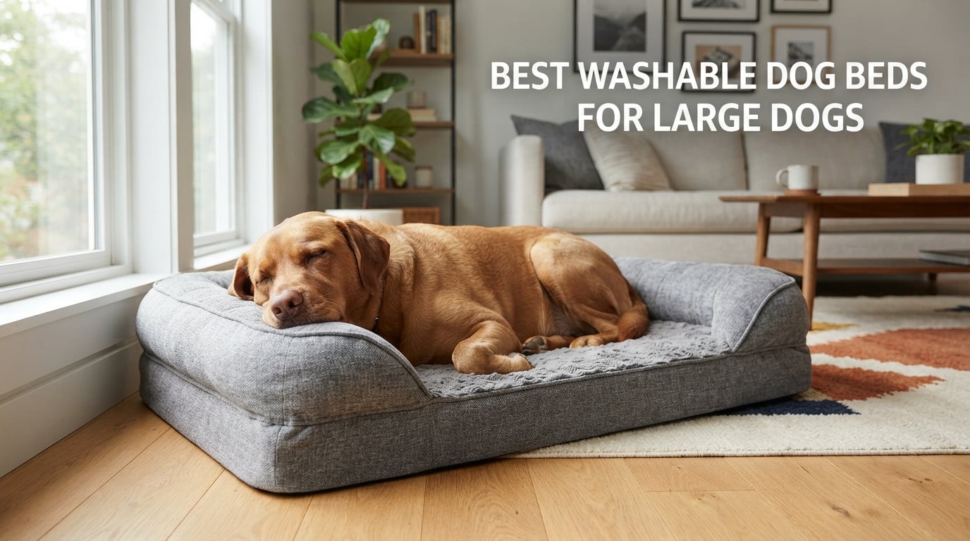 best washable dog beds for large dogs