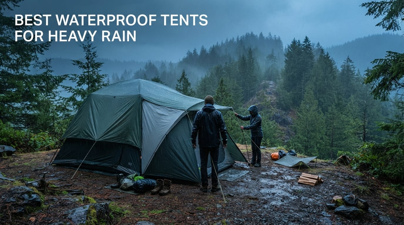 best waterproof tents for heavy rain