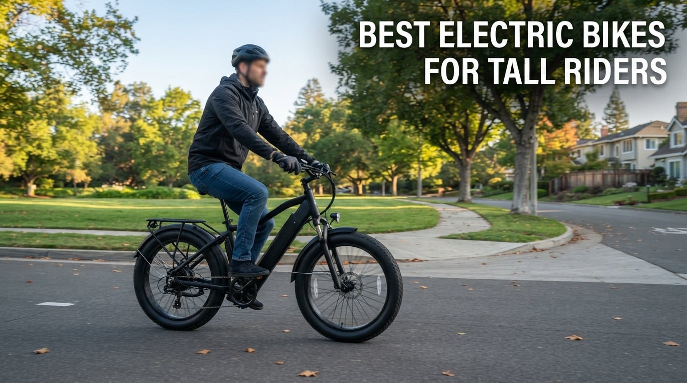 best electric bikes for tall riders