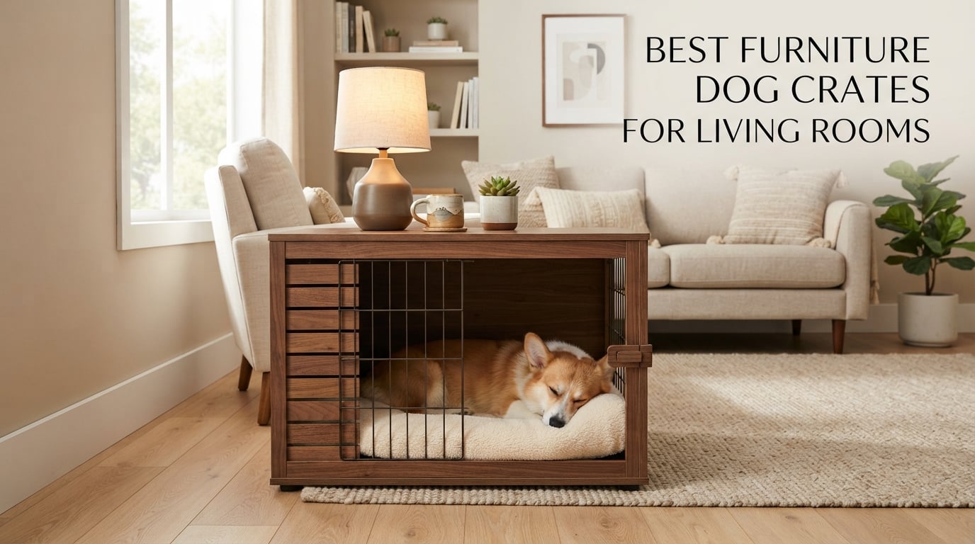 best furniture dog crates for living rooms