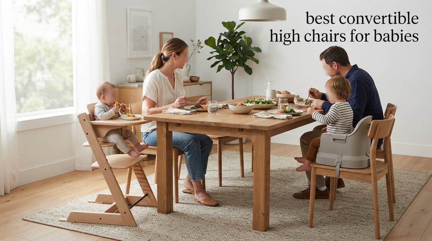 best convertible high chairs for babies