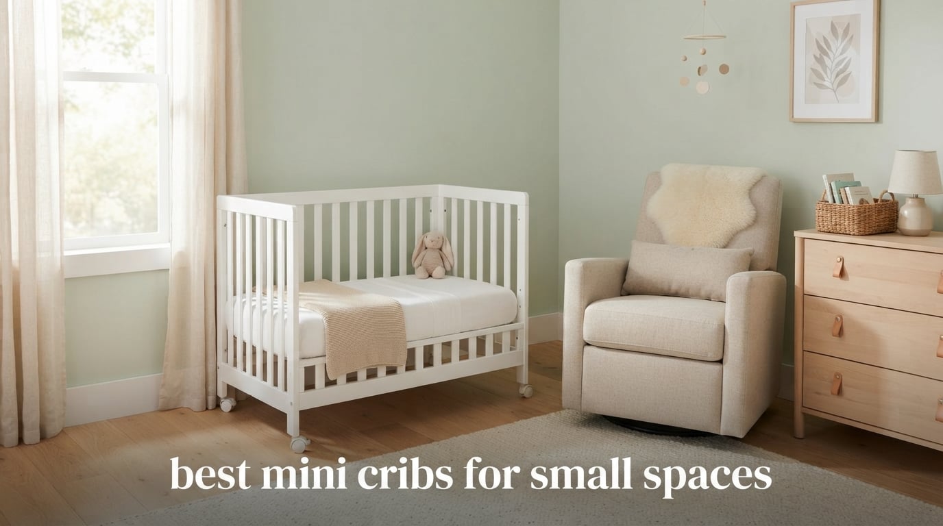 best mini cribs for small spaces