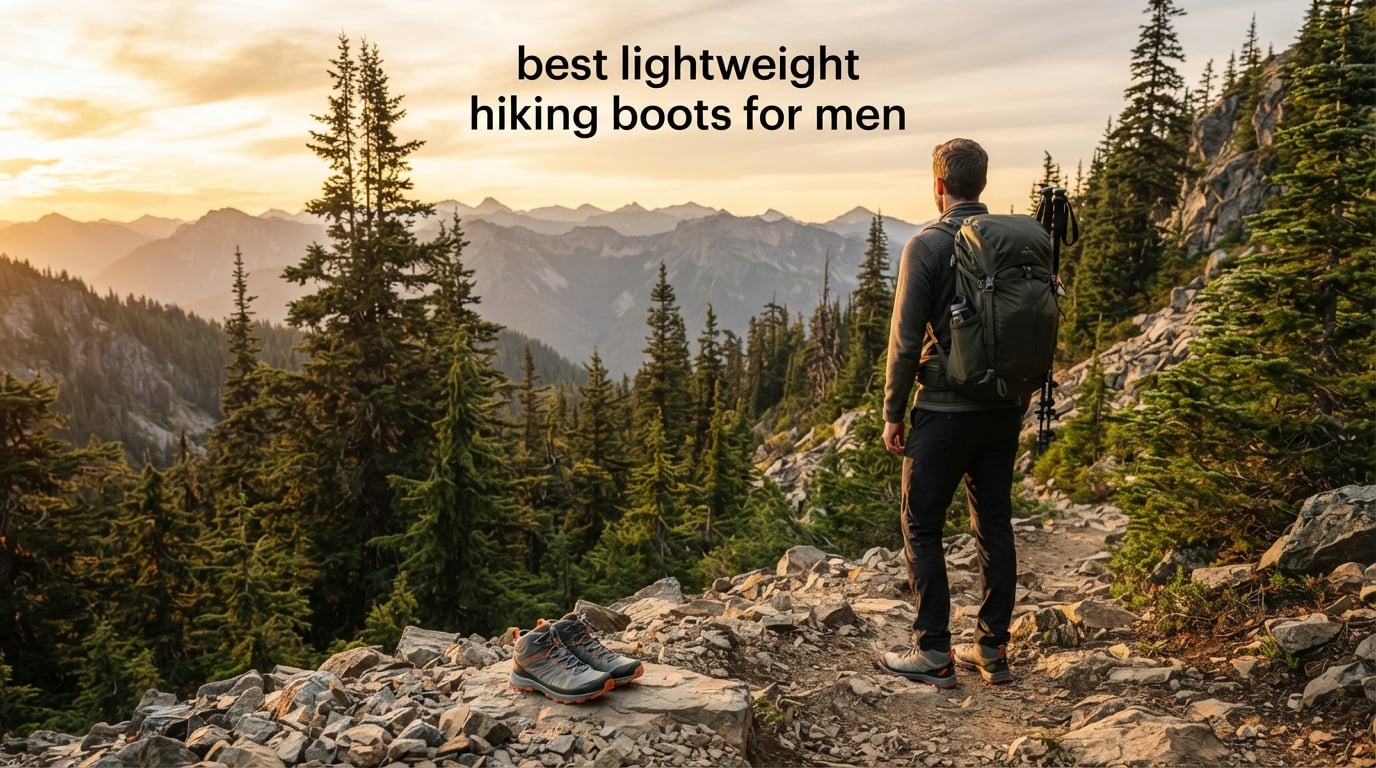 best lightweight hiking boots for men