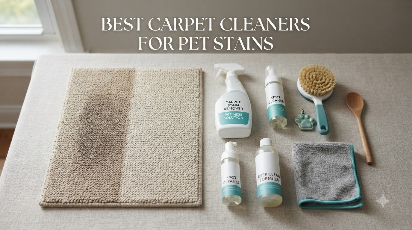 best carpet cleaners for pet stains